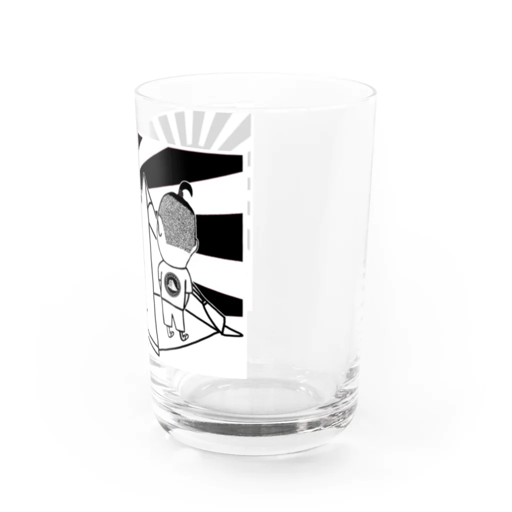 けいチャン🌽化け物製造工場の日章カラー Water Glass :right