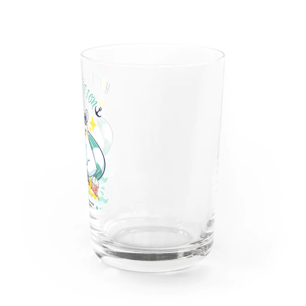 犬HouseのハッピーVACATION Water Glass :right