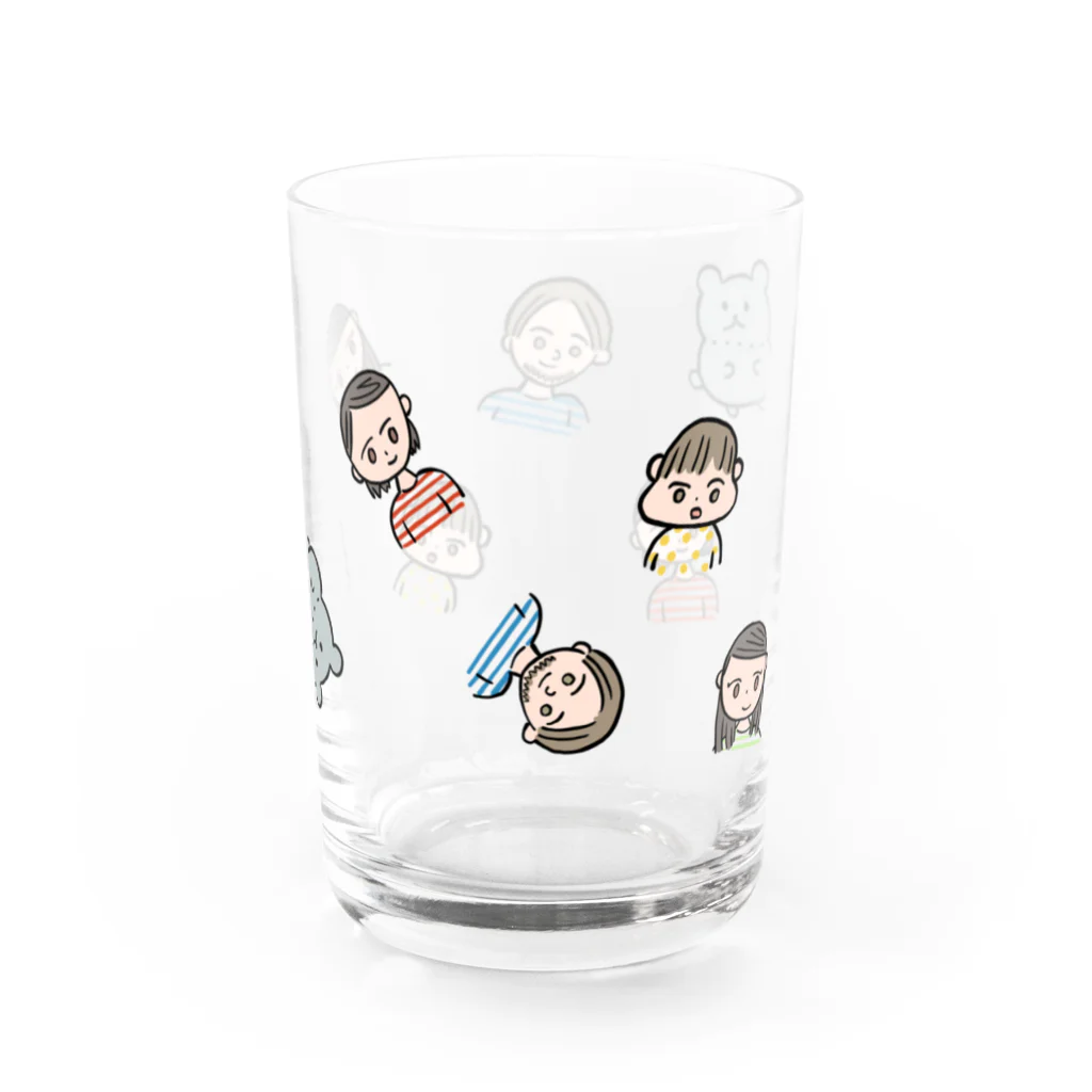 ねずみのみんな Water Glass :right