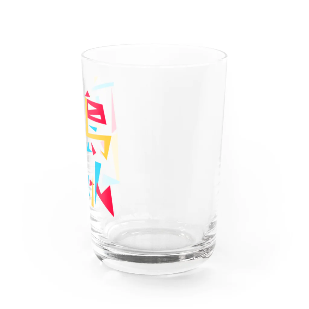 うさぎちゃんアイランドの広島じゃけん Water Glass :right