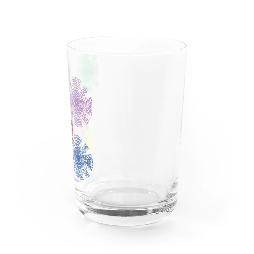 Contemporary　ArtのMysterious'Art Water Glass :right