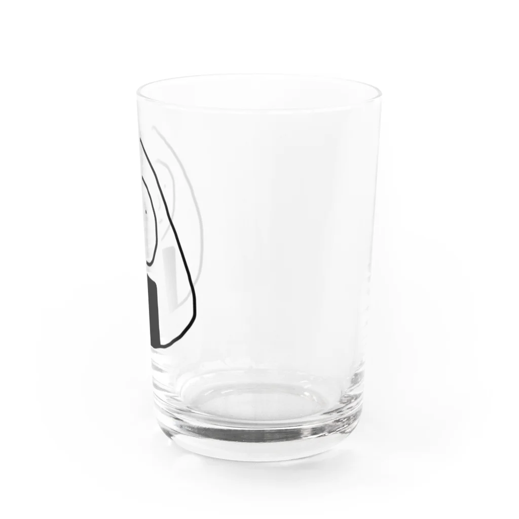 きりん　たかひろのおにぎり Water Glass :right