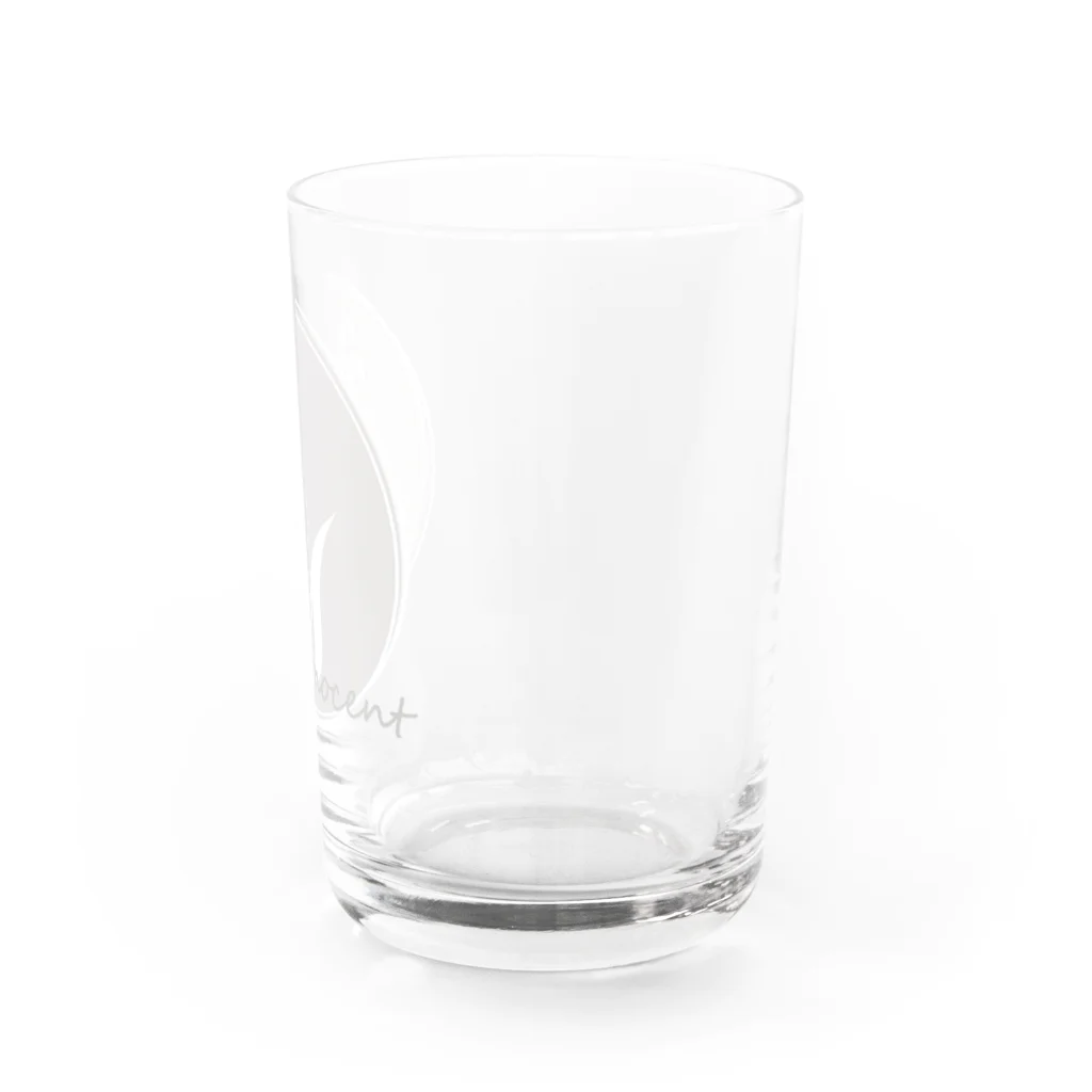 紫胡蝶の百合-02 LGy Water Glass :right