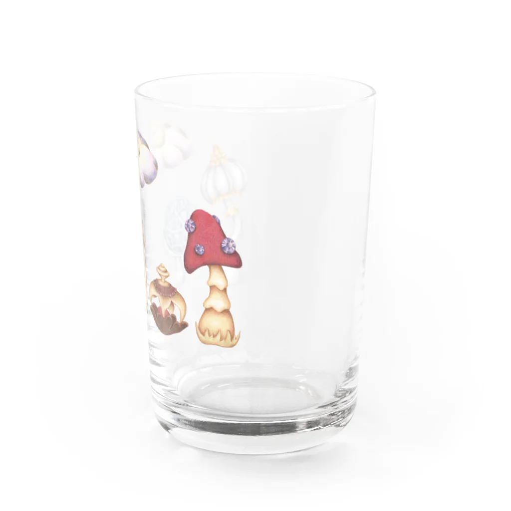 おさだかずなの奇妙な名前のきのこ Water Glass :right