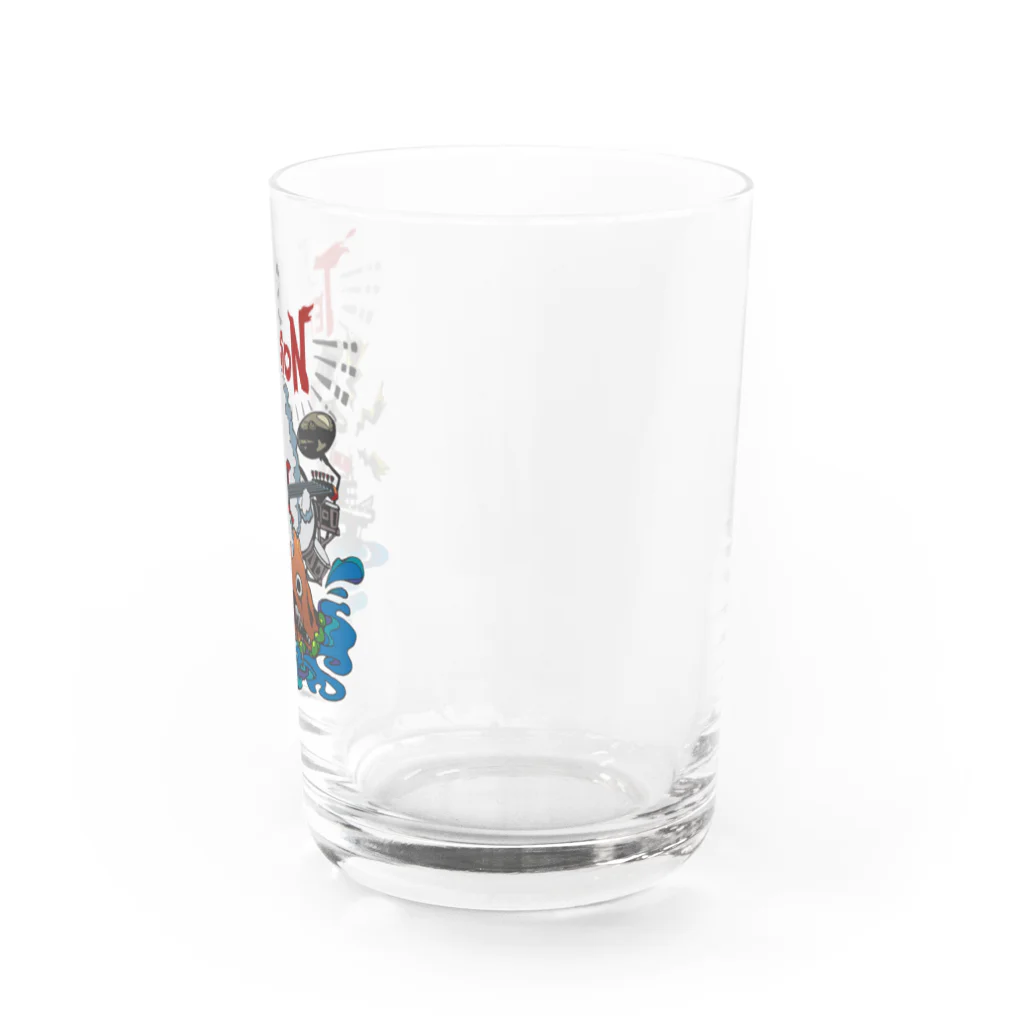 斜陽の灰テンション Water Glass :right