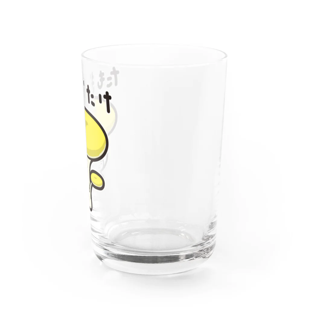 きくのらくがきのたもぎたけときく Water Glass :right