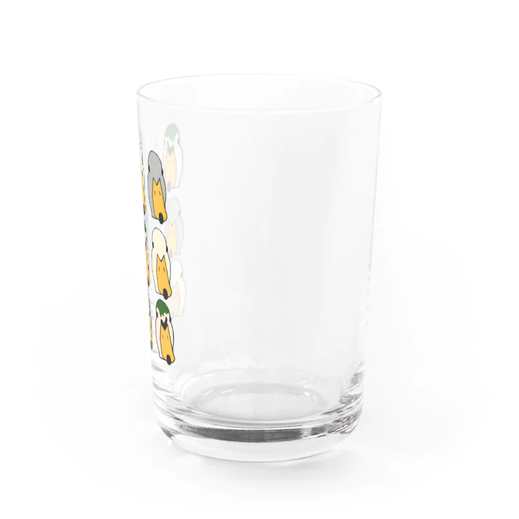 ぐわぐわ三兄弟のアヒルのぐわぐわアヒルの三兄弟 Water Glass :right