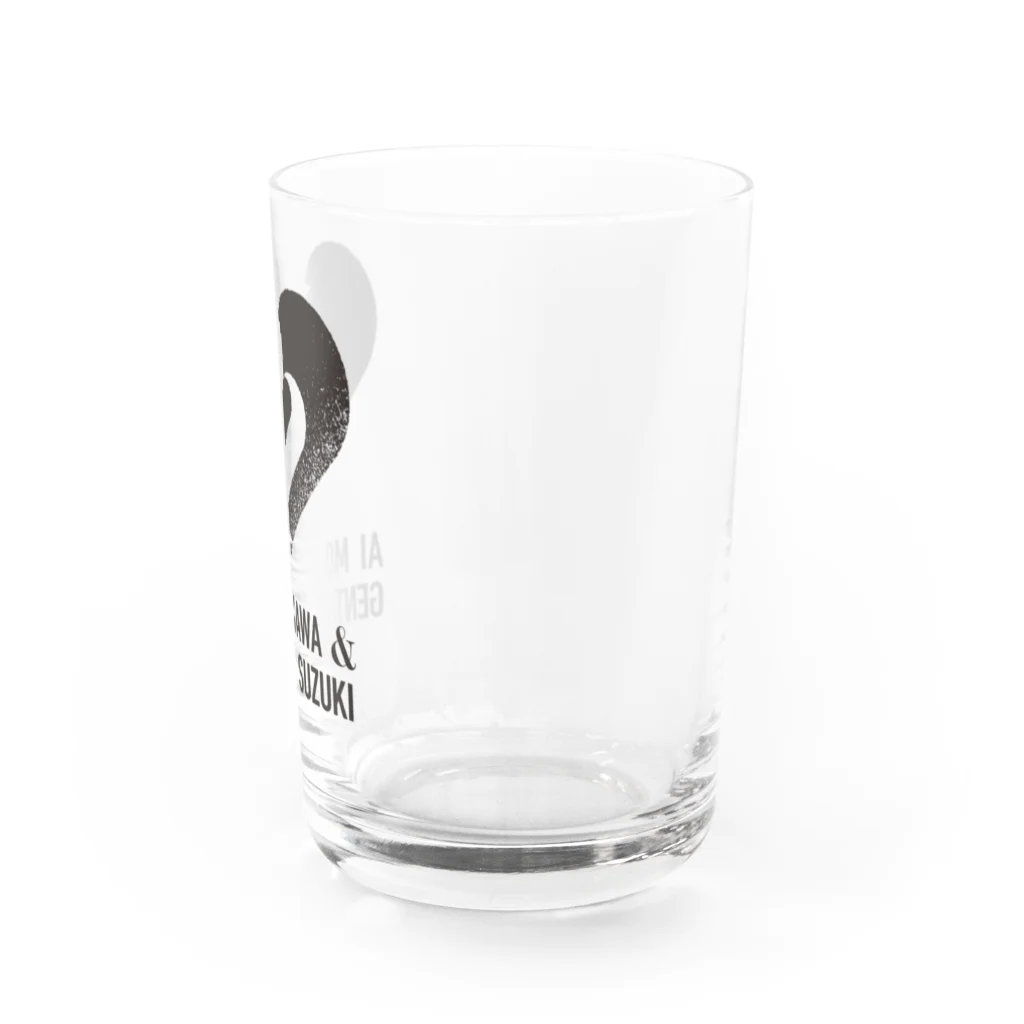 森川愛と鈴木玄太朗 official goodsの森川愛と鈴木玄太朗　official goods Water Glass :right