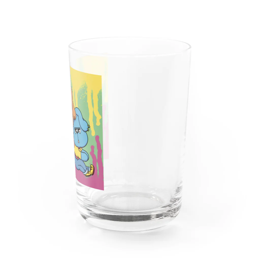 Su_chan's shopのうさぎさんですよ,,,決めポーズ‼️ Water Glass :right