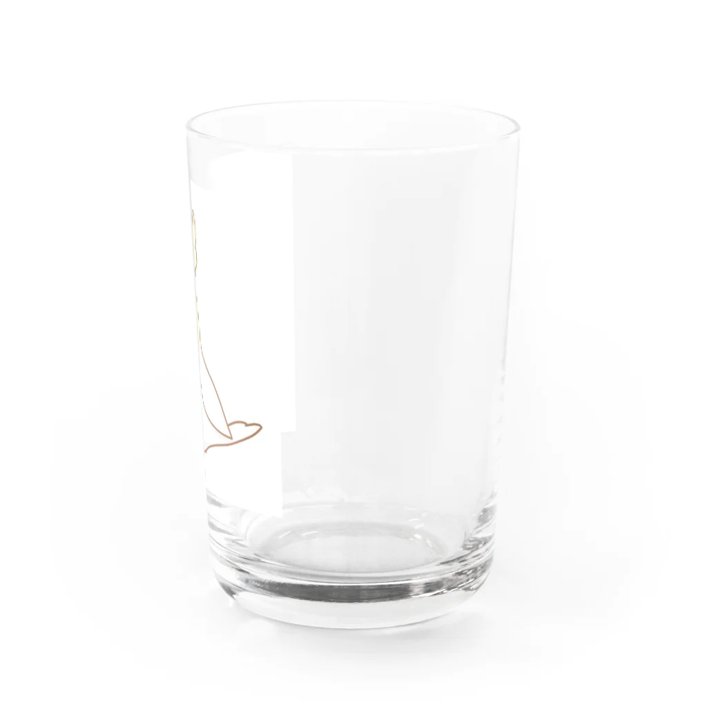 トリッピーのオカメインコ Water Glass :right