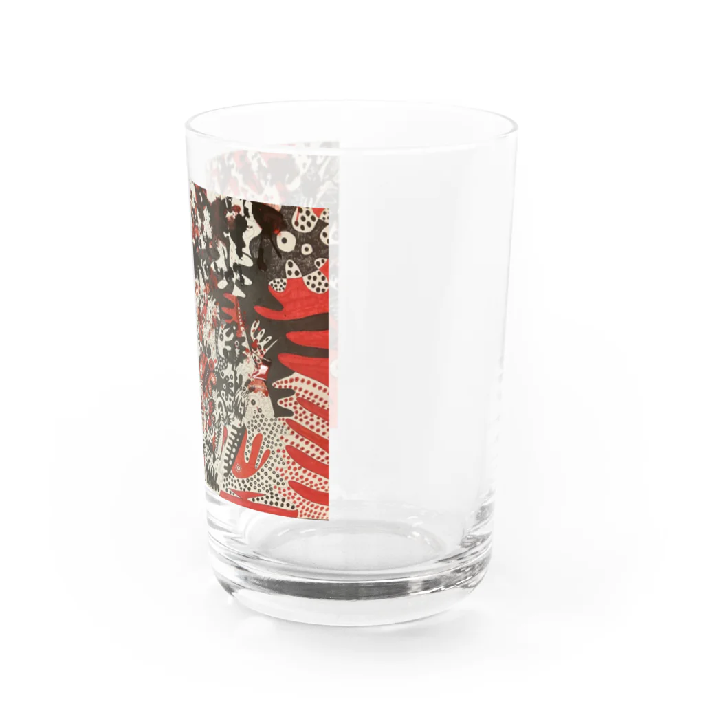 yukiutoの赤の世界 Water Glass :right