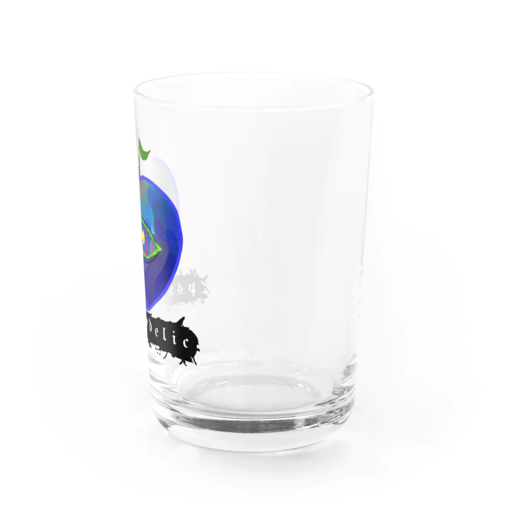 ナマステハンバーグのサイケデリックアップル(Psychedelic apple) Water Glass :right