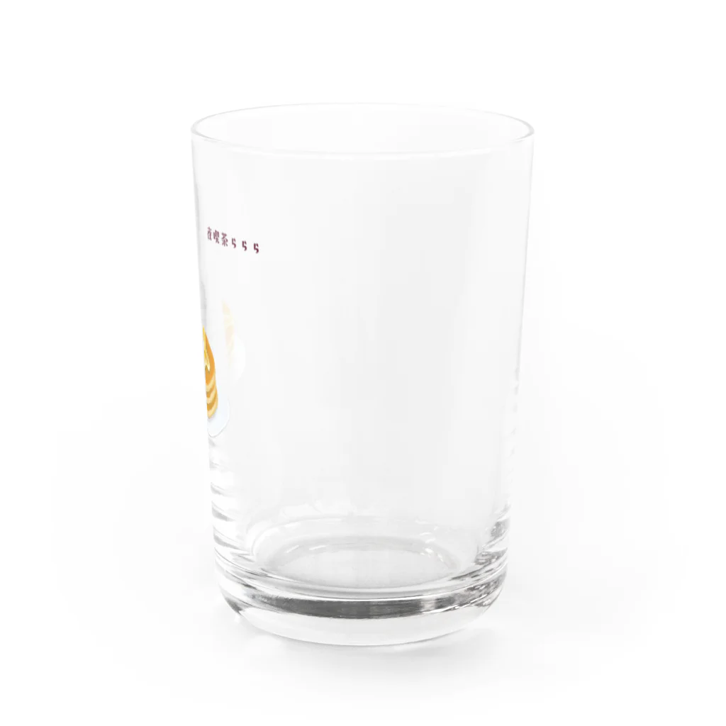 らららSHOPの夜喫茶らららのホットケーキ Water Glass :right