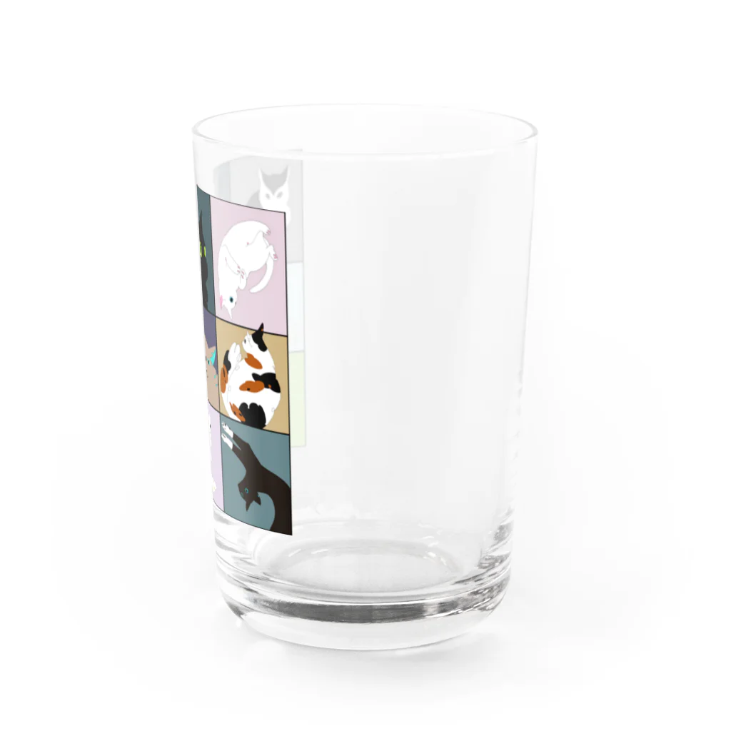 たまちゃん食堂のﾈｯｺﾈｯｺﾈｯｺ Water Glass :right