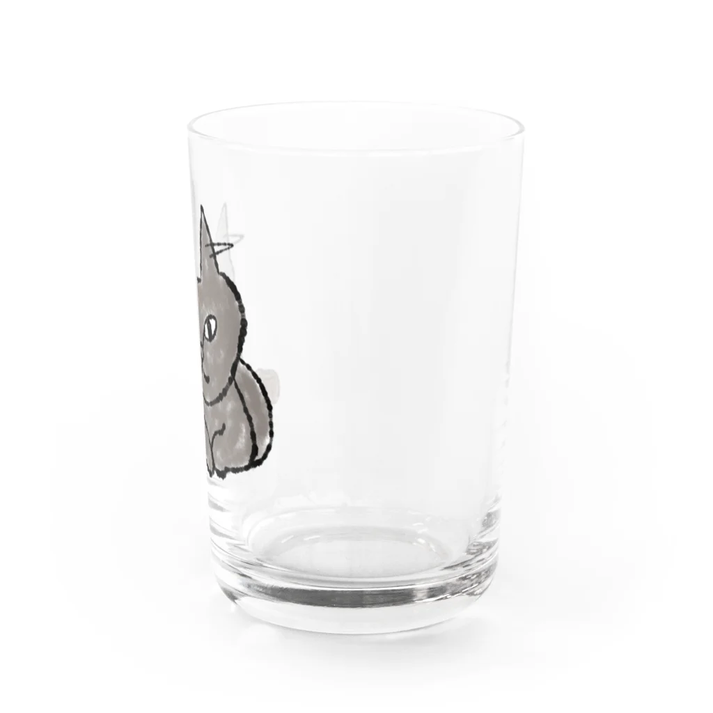 ニャンコ一族のカヌレ Water Glass :right