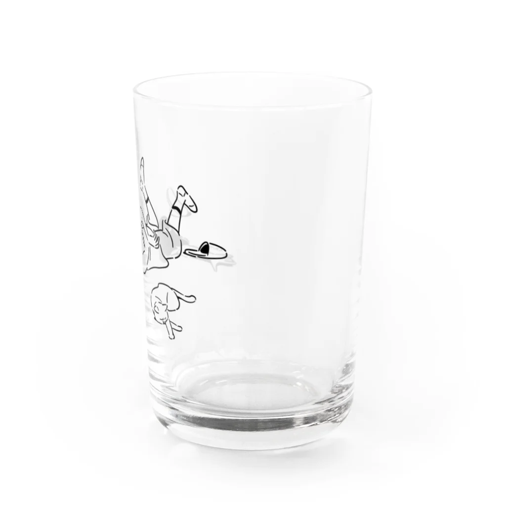 キースの遠泳 Water Glass :right