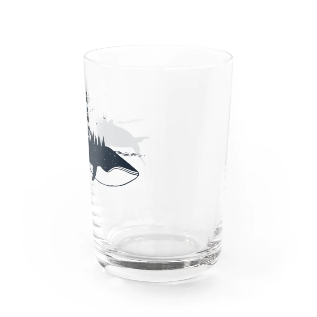 yukichanのくじらと灯台 Water Glass :right