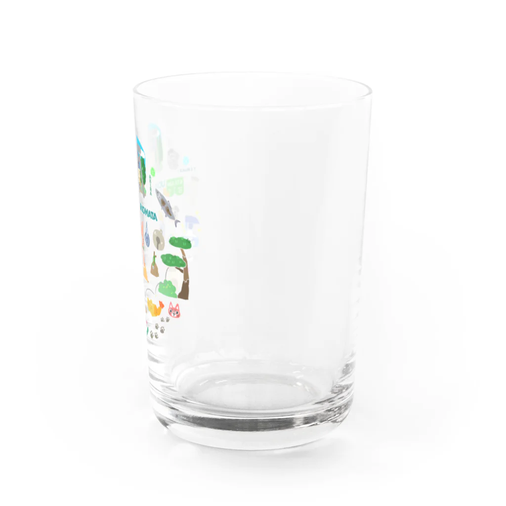 Ξ NYA ω AAN Ξのうちのねこマタ Water Glass :right