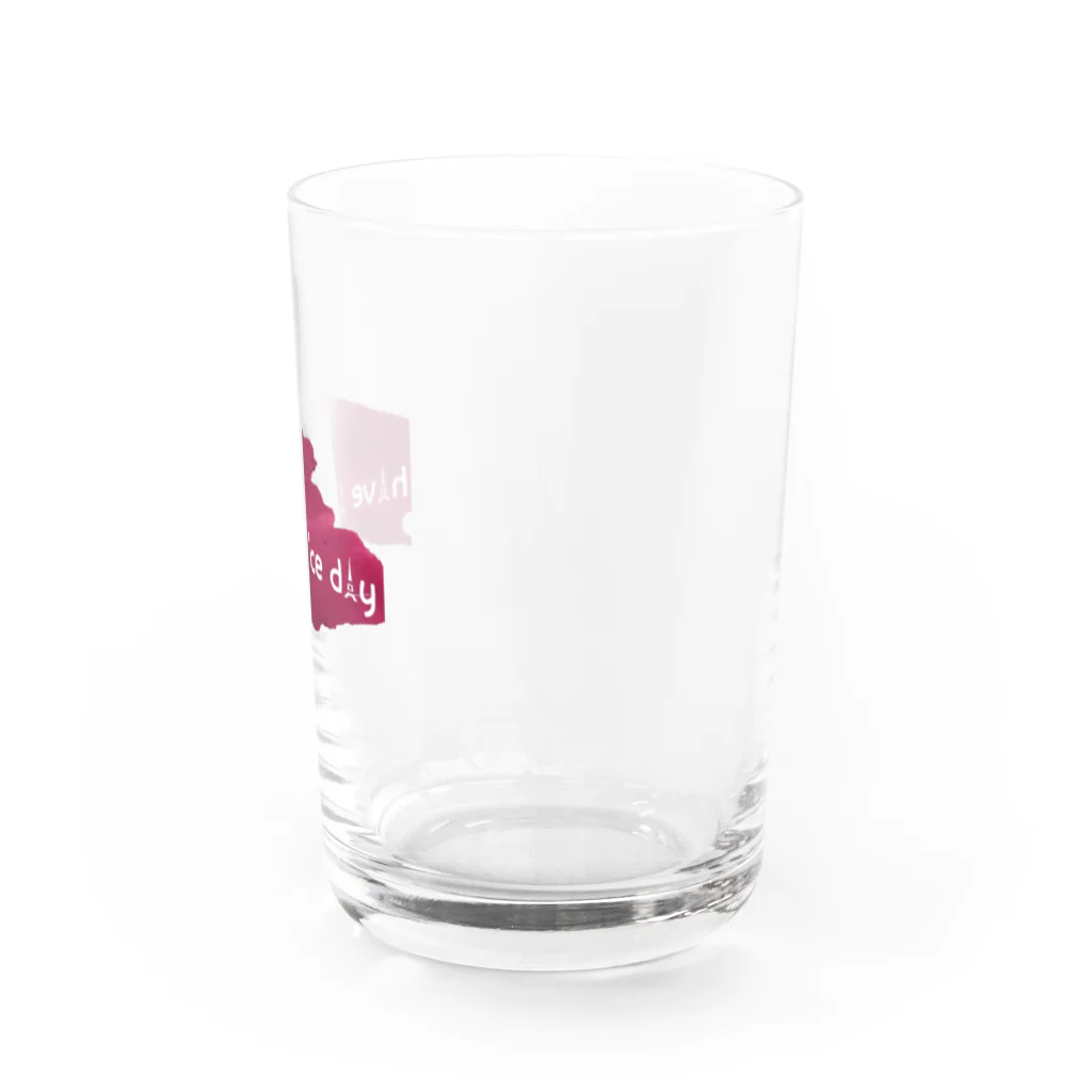 cocoyumi8のhave a nice day Water Glass :right