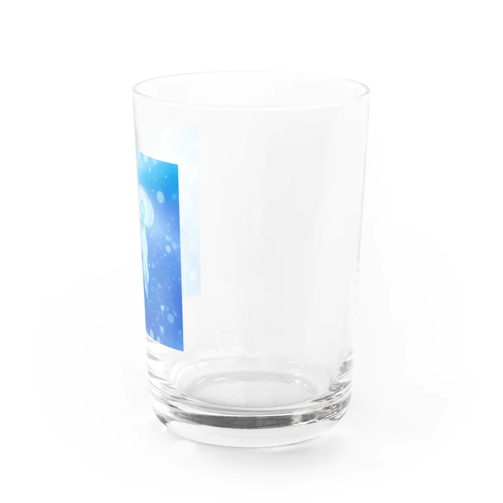 KIKITEKI_LABORATORYの電球海月 Water Glass :right