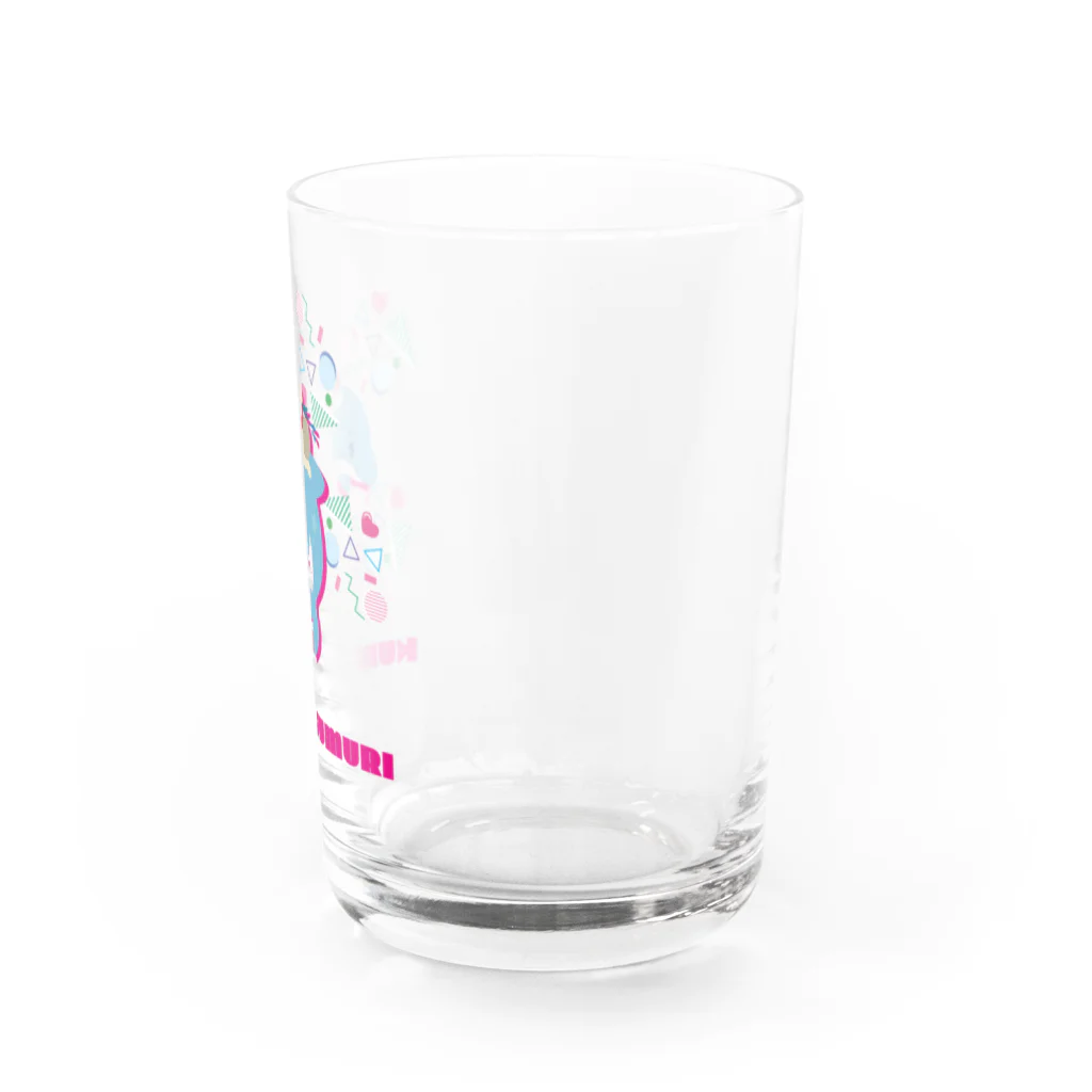 ヨナハアヤのくまつむり Water Glass :right