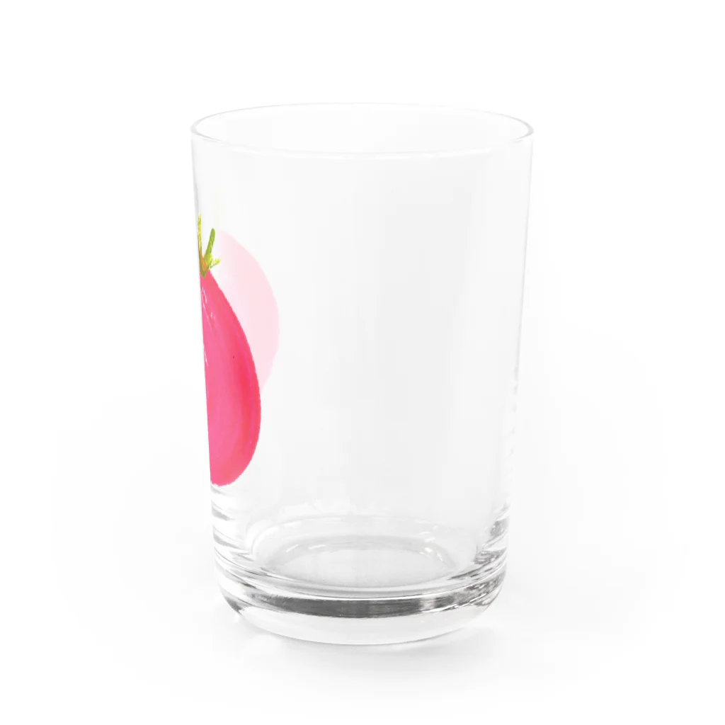 newcountryのトマトです Water Glass :right