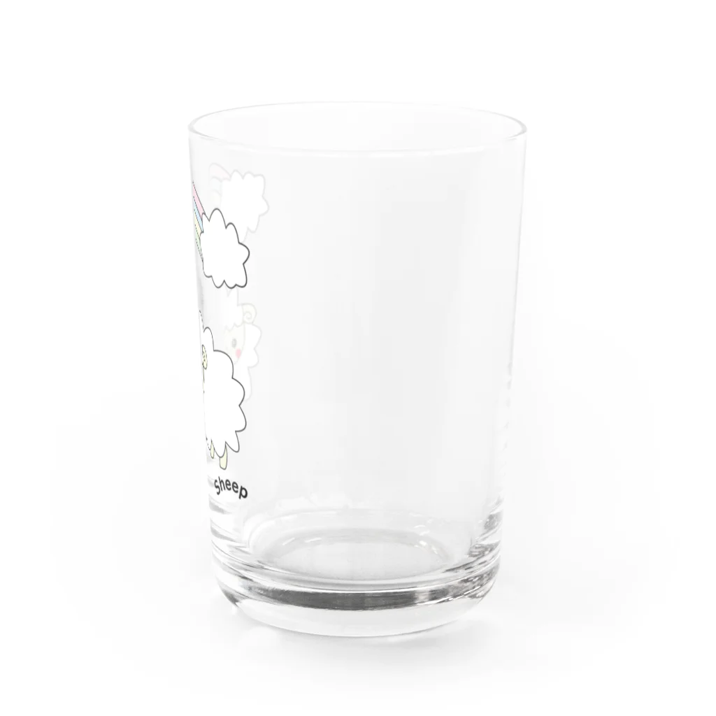 Mona♡Chirolのもふもふ♡ひつじさんNo.1 Water Glass :right