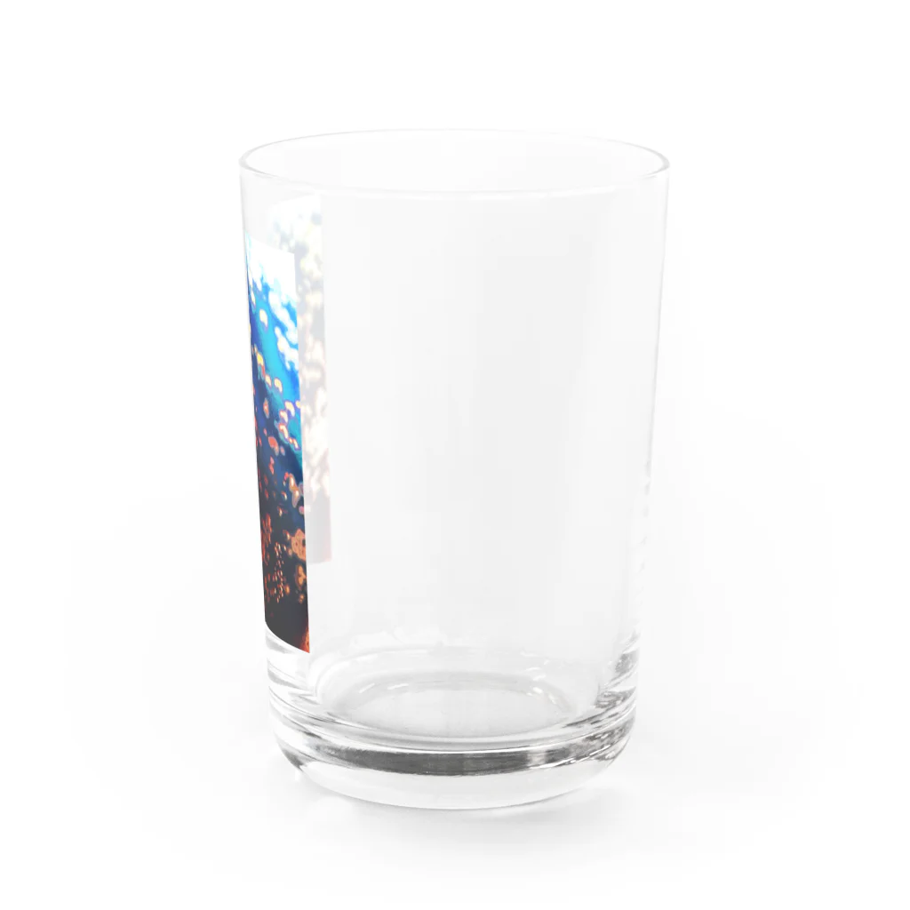 謎モノ店の黒炭酸水 Water Glass :right