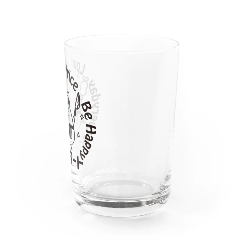 Three.Pieces.Pictures.Itemの映画｢分別特区｣劇中使用ポークマートイラスト Water Glass :right