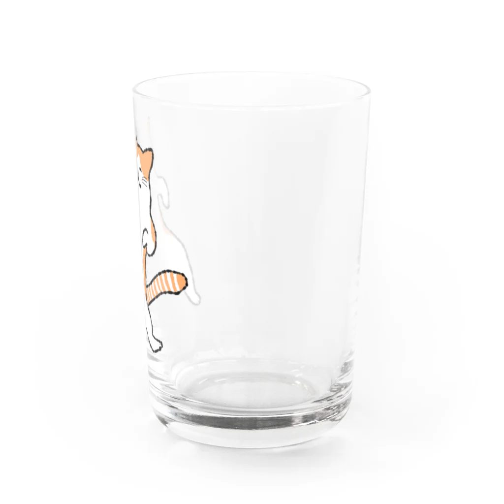 なでしこ@デザインののんびりねこ Water Glass :right