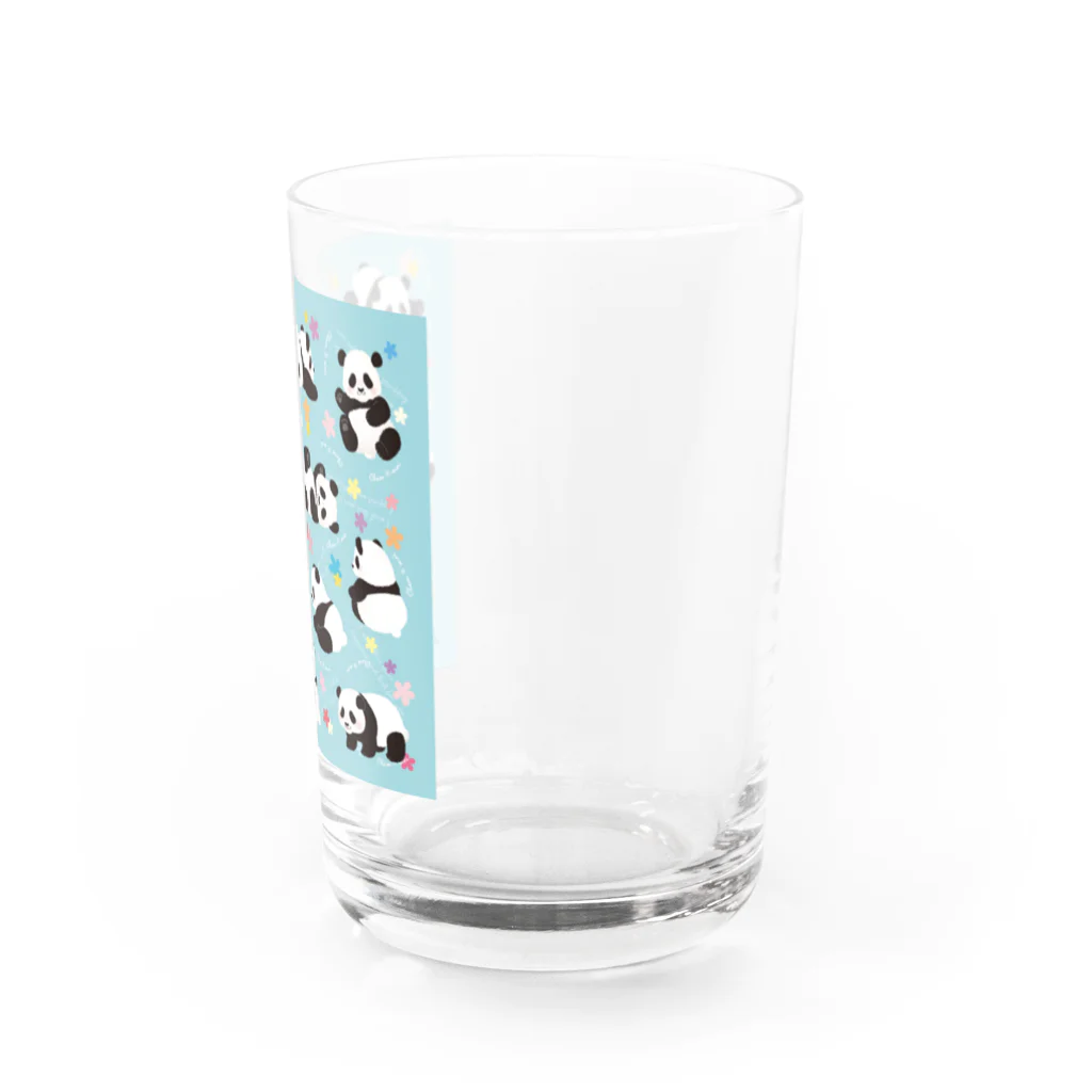 Satokostudioのいろいろパンダくん Water Glass :right