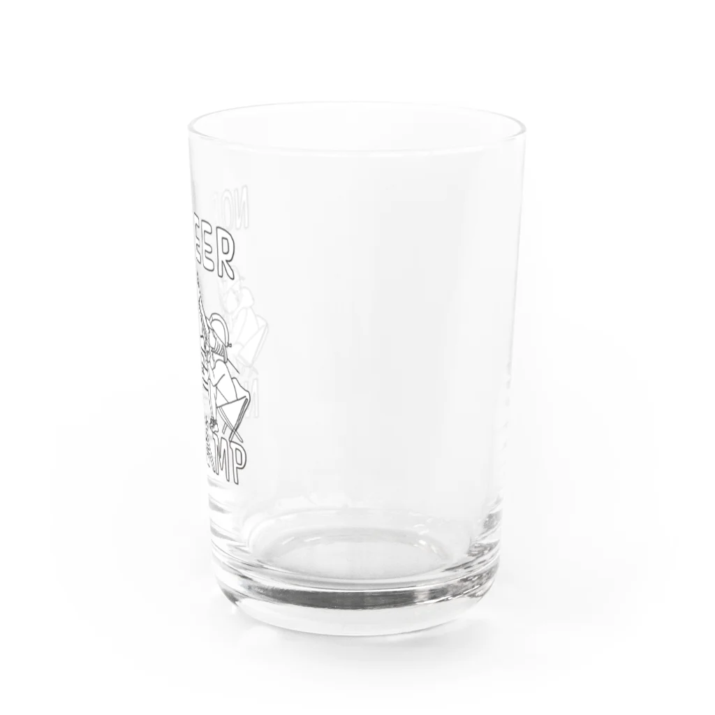 WantaBeerのNO BEER NO CAMP Water Glass :right