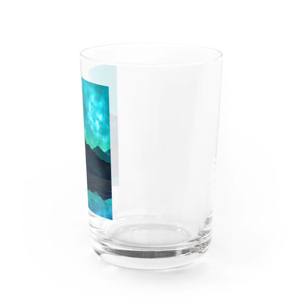 R☆worldの夏の夜空 Water Glass :right