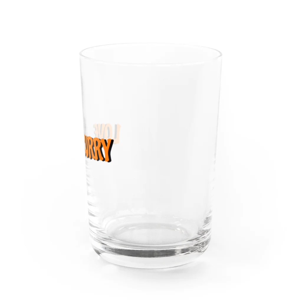 CONのカレーへの愛は右肩上がり Water Glass :right