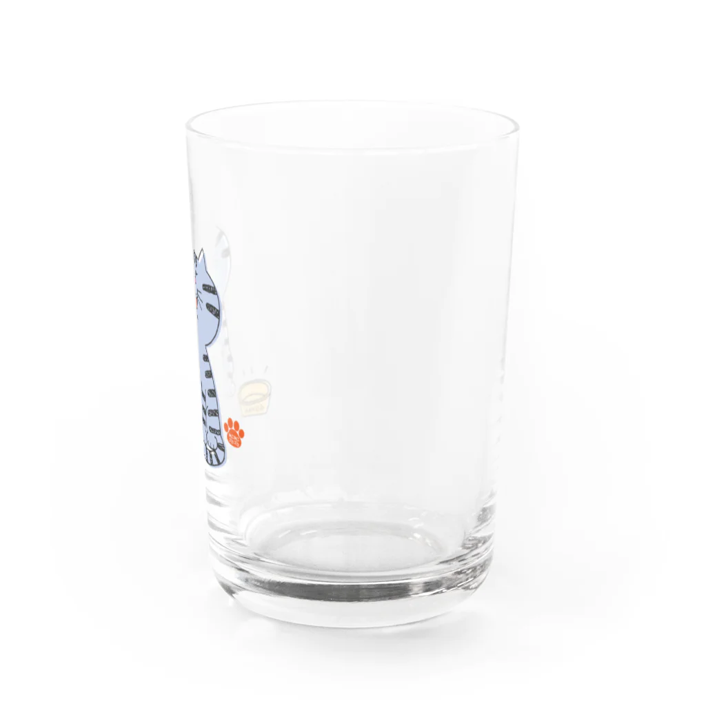P-TOSHIのねこねこゴロゴロ Water Glass :right