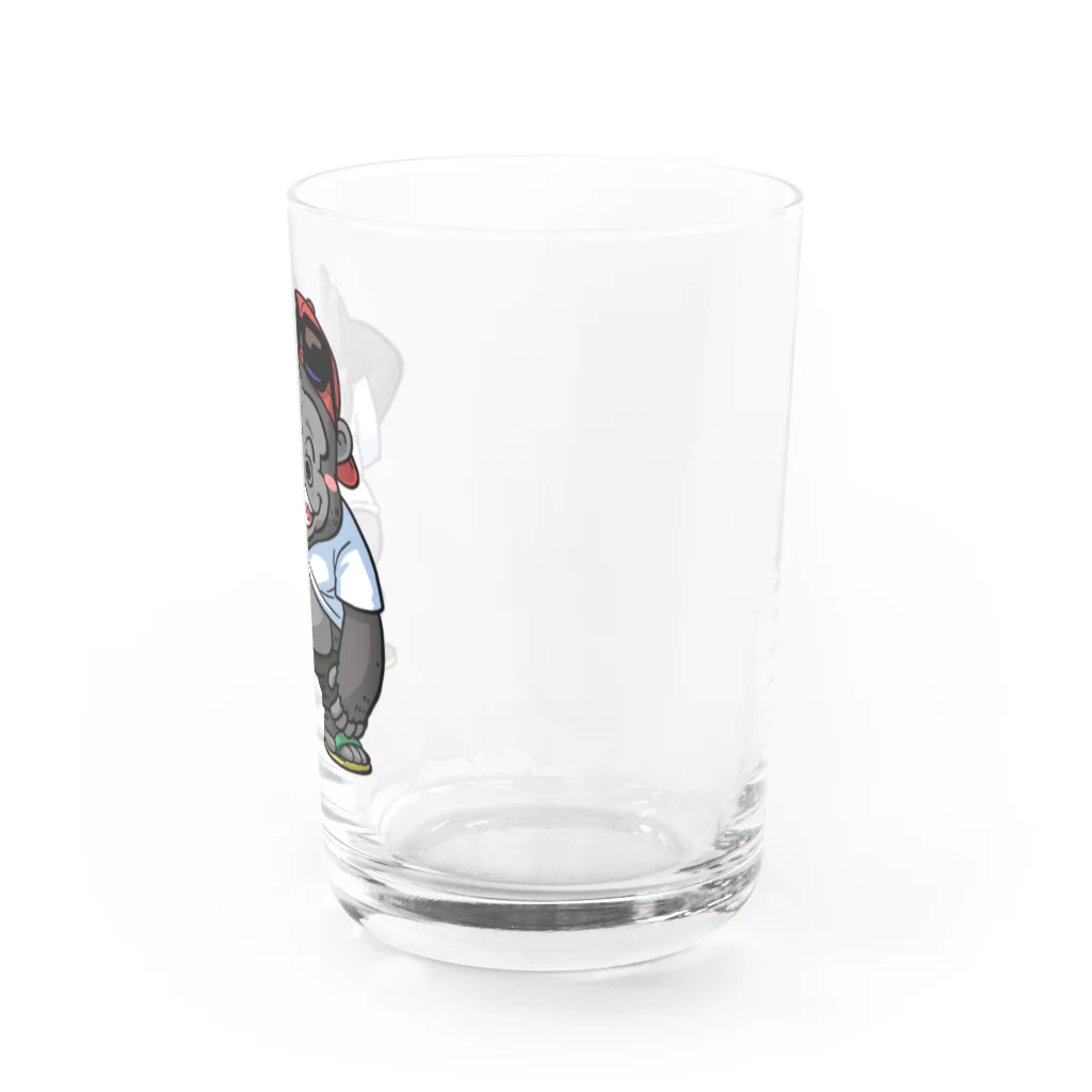 【ポジティブギャンブラー】だっちゃんTV📺のだっちゃんグラス Water Glass :right