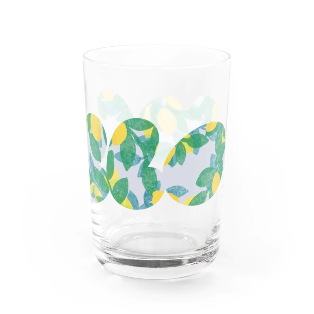 TOMOS martのHELLO檸檬 Water Glass :right