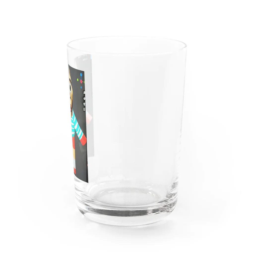 修羅のなたよくん Water Glass :right