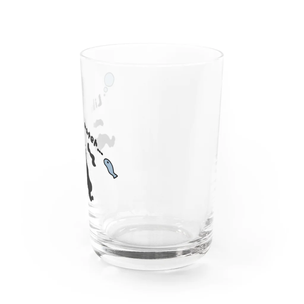 nyakamoのgentleman cat like water - 2018 summer - Water Glass :right