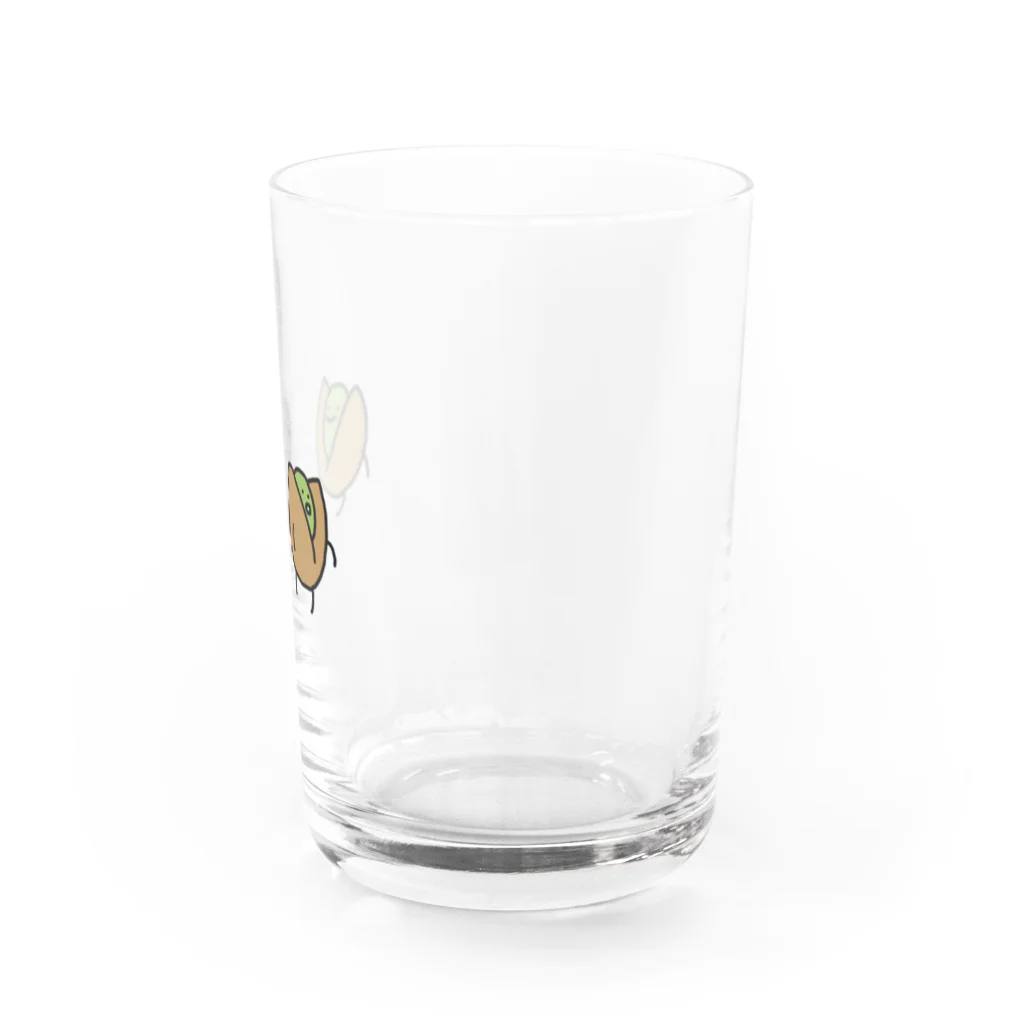 ちゃんかなの親知らずのピスタチオ Water Glass :right