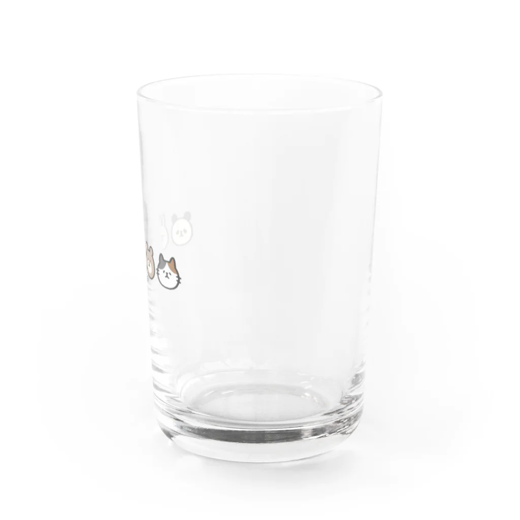 こむぎのワンポイントあにまる Water Glass :right