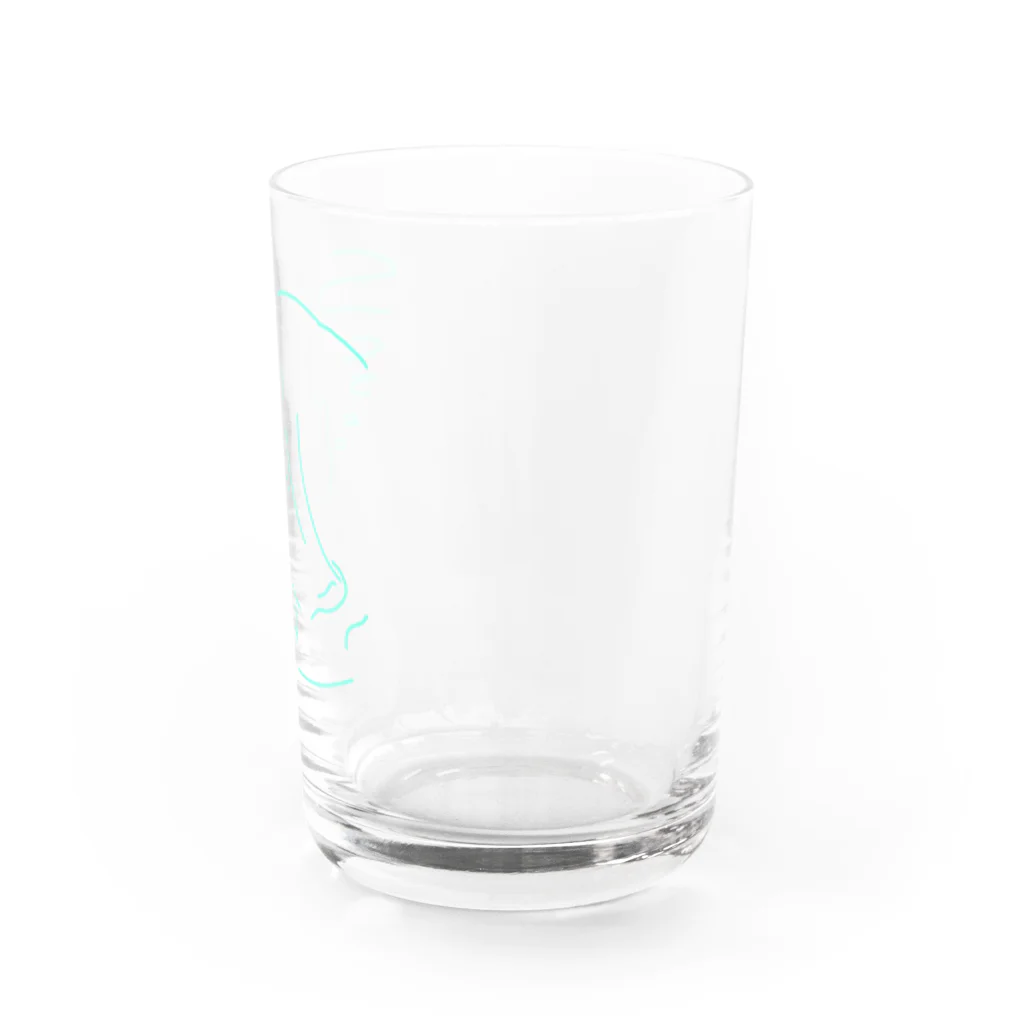 hakobuneの絵モイ (SunaO.special color) Water Glass :right