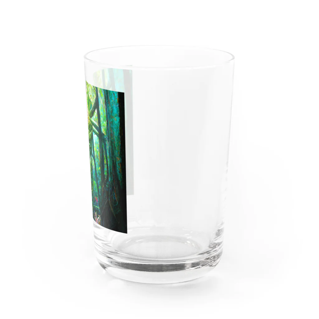 マクラメ魔法植物の店の黄金の穂 Water Glass :right