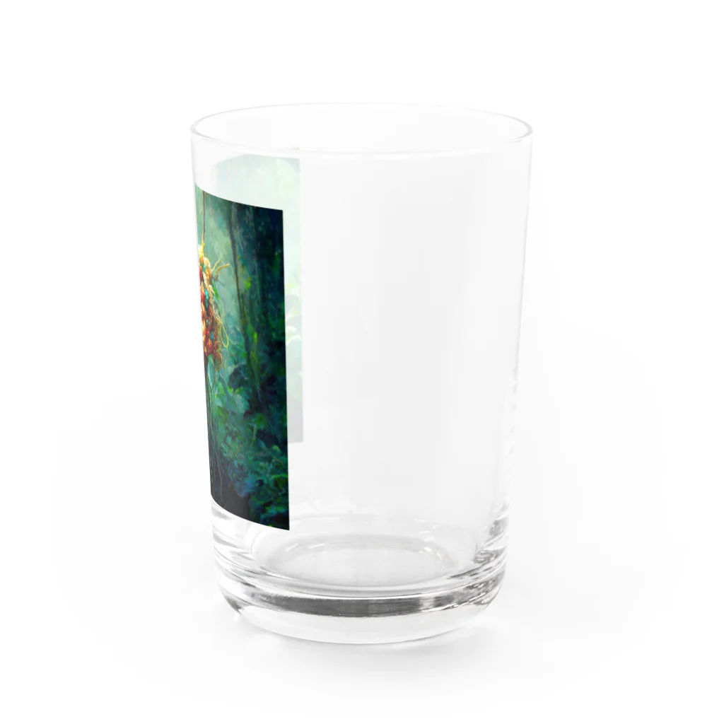 マクラメ魔法植物の店の玉結びの蕾 Water Glass :right