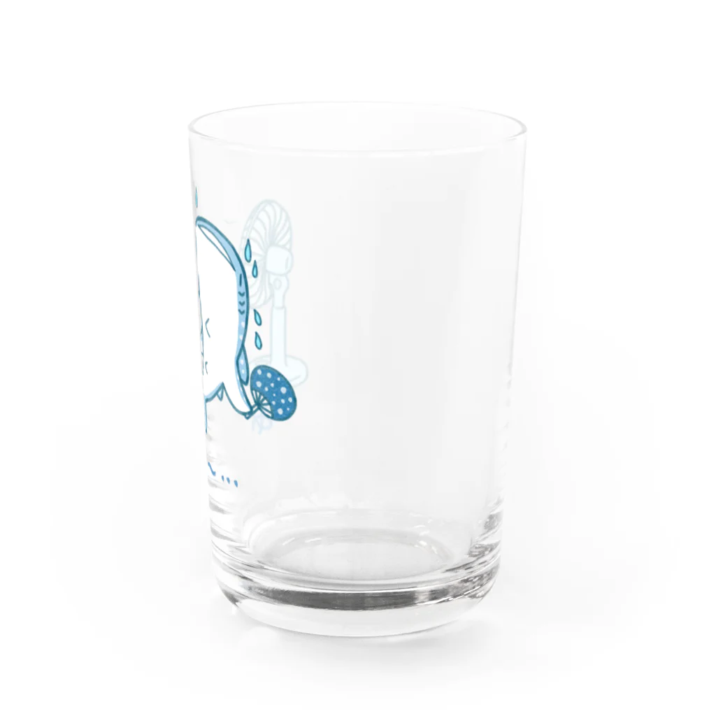 甘漏り屋のあつがりジンベエ Water Glass :right