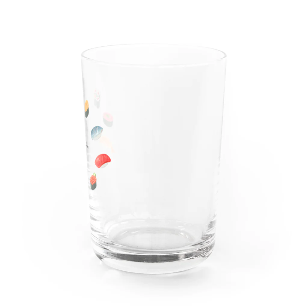 お寿司屋さんの第８回お寿司サミットグッズ Water Glass :right