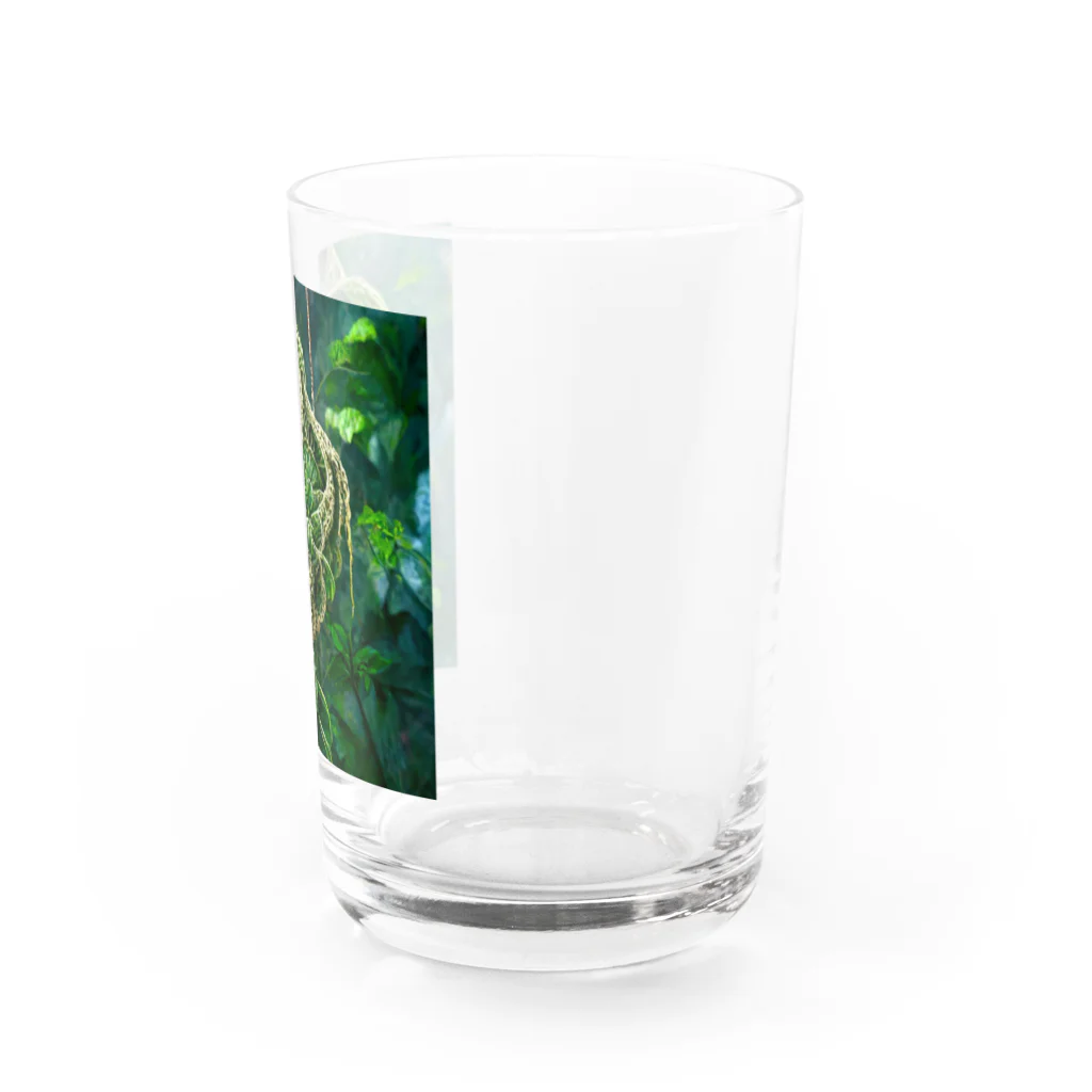 マクラメ魔法植物の店のツツミアミの実 Water Glass :right