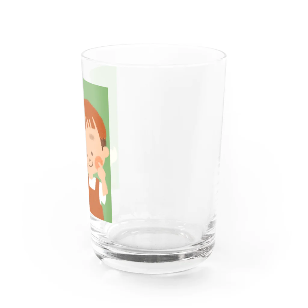 さえぐちさよオリジナルグッズのソフトクリームボーイ Water Glass :right