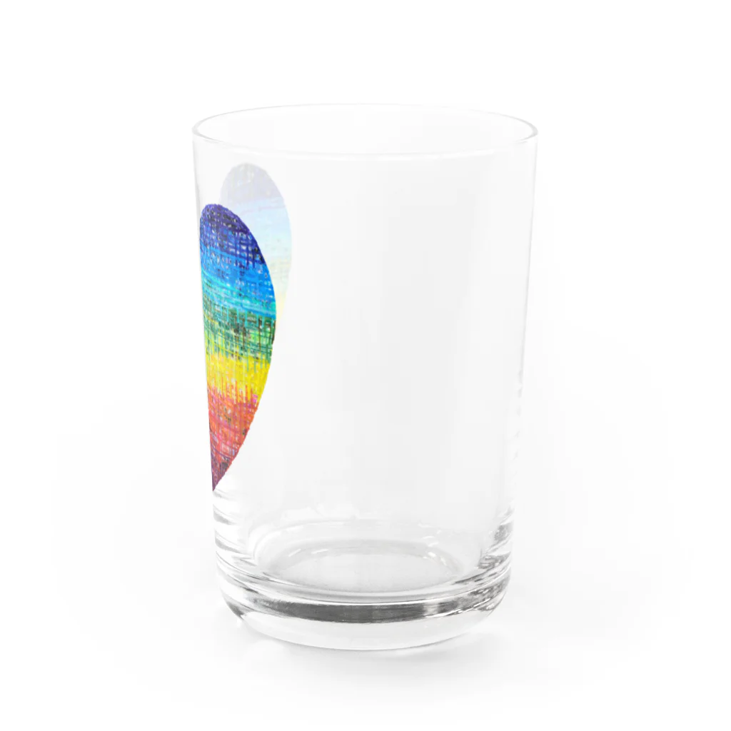 nissyheartのマルカツハート Water Glass :right