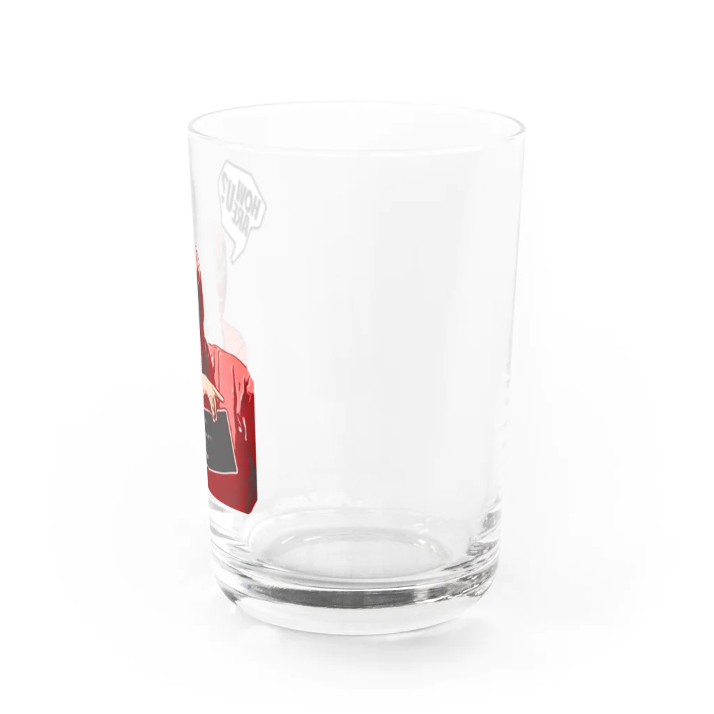 マスクマンのマスクマン Water Glass :right